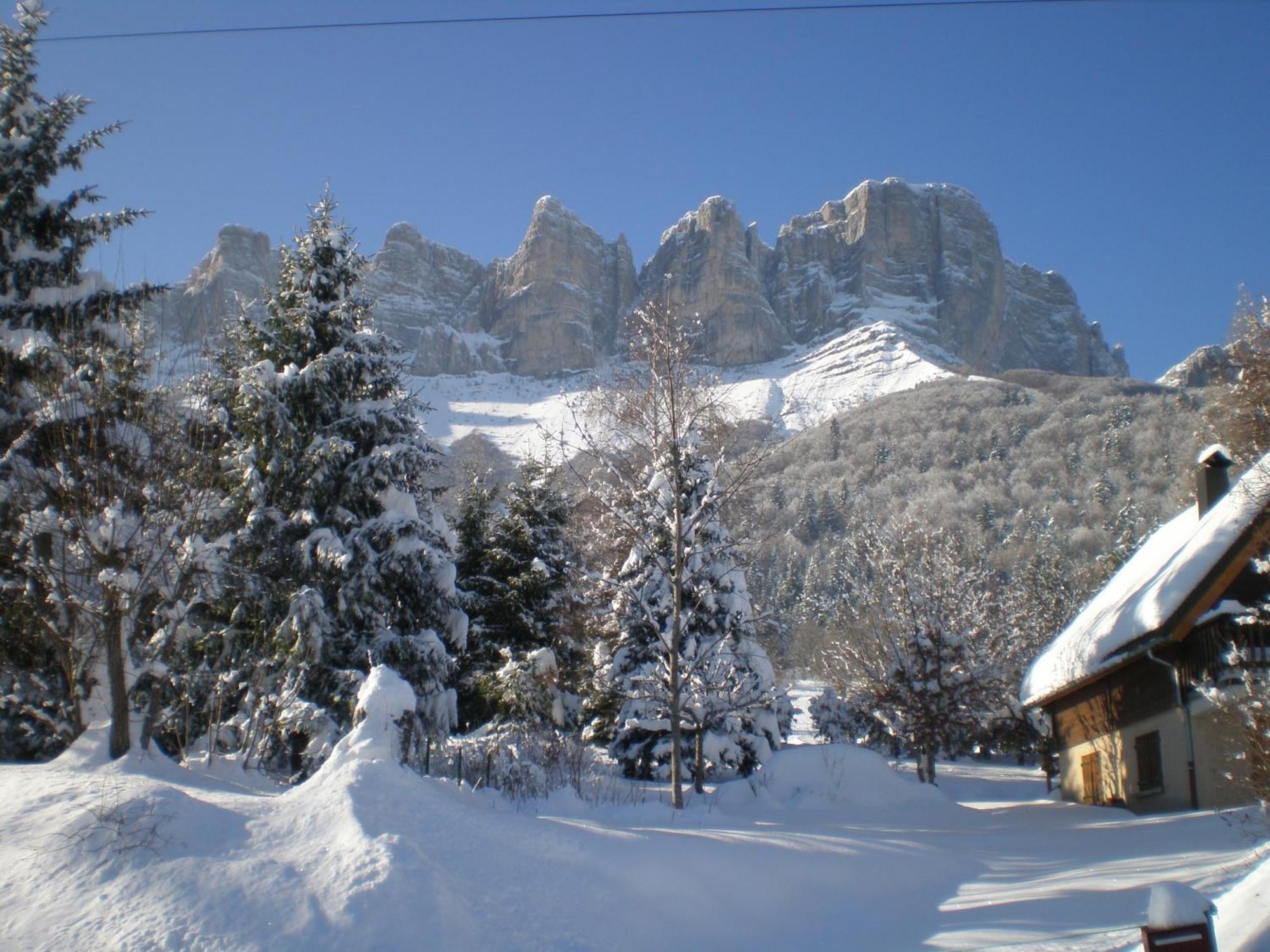 Les Chalets De Pre Clos En Vercors Saint-Andéol Exterior foto