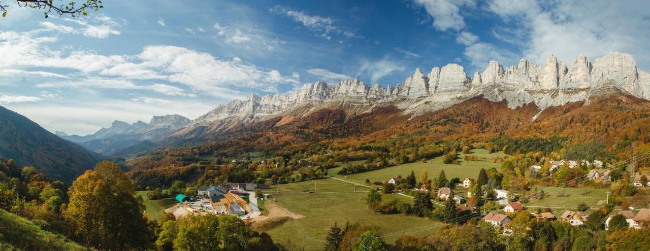 Les Chalets De Pre Clos En Vercors Saint-Andéol Exterior foto