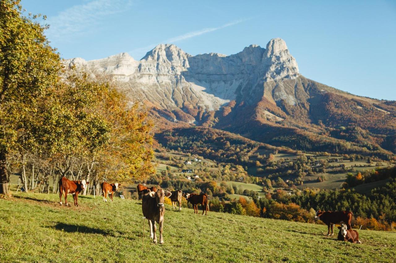 Les Chalets De Pre Clos En Vercors Saint-Andéol Exterior foto